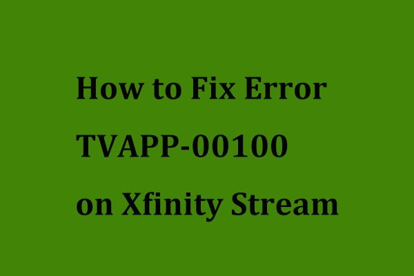 Ошибка TVAPP-00100