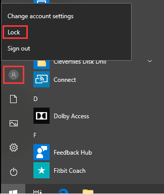 bloquear tela do PC com Windows 10