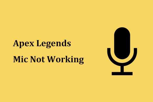 O microfone Apex Legends não funciona