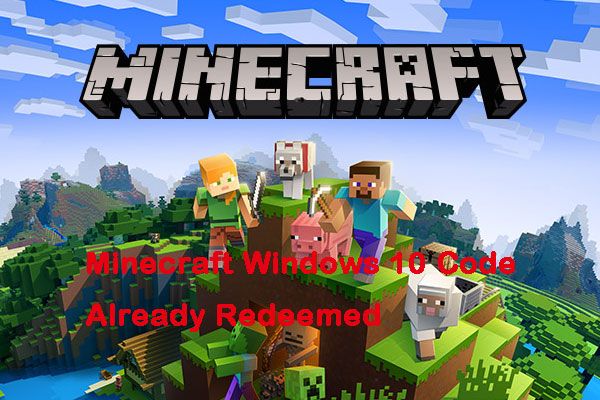 Код Minecraft для Windows 10 уже погашен