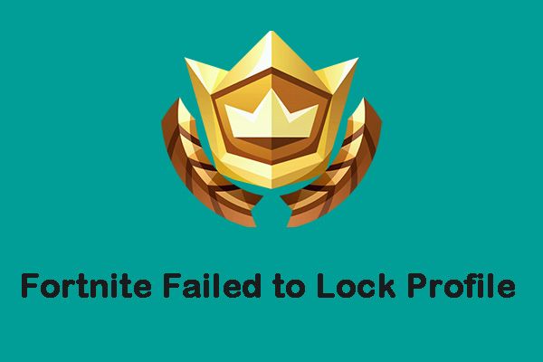 Fortnite falhou ao bloquear o perfil