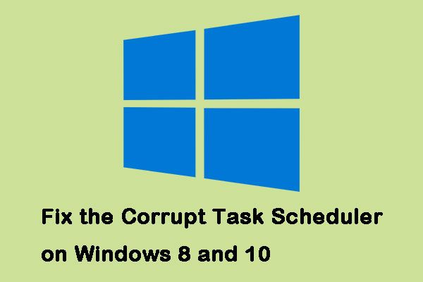 consertar o Agendador de Tarefas corrompido no Windows