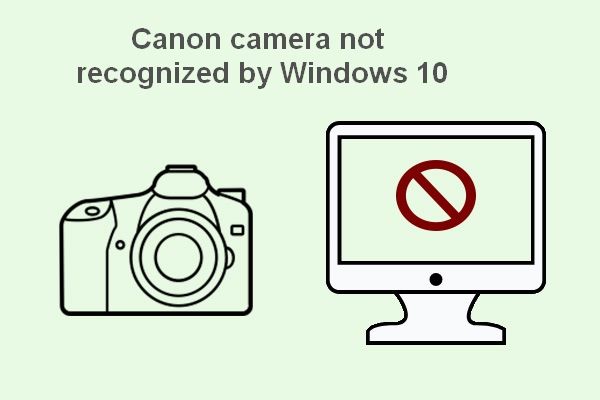 Câmera Canon não reconhecida pelo Windows 10