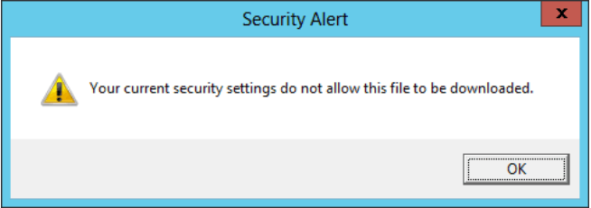 ваши текущие настройки безопасности не позволяют скачивать этот файл