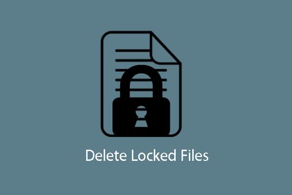 удалить заблокированные файлы