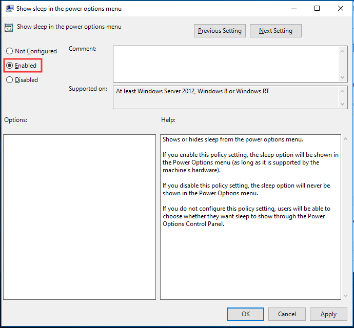 включить CsEnabled в редакторе реестра Windows