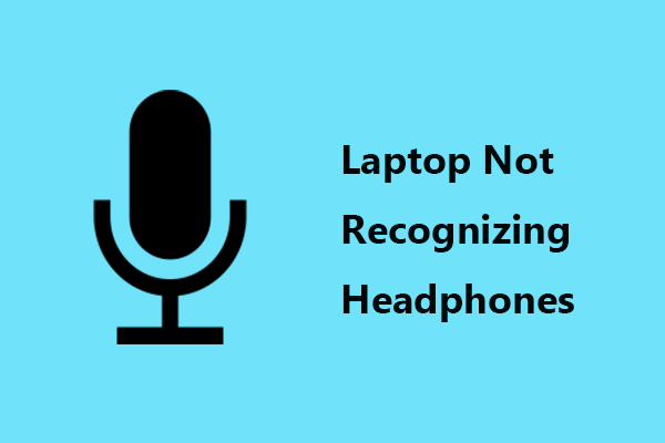 laptop não reconhece fones de ouvido