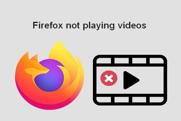 исправить Firefox не воспроизводит миниатюру видео
