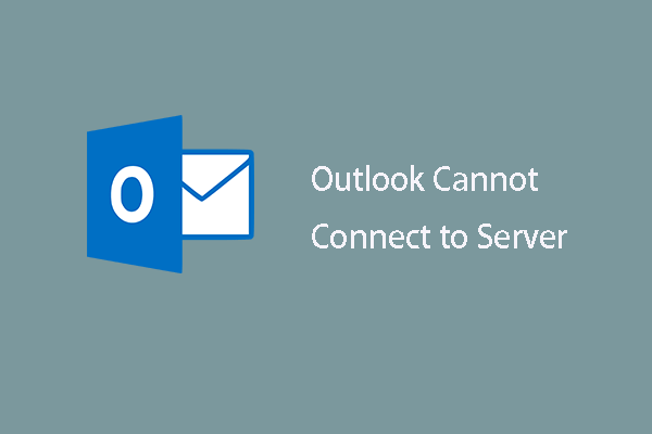 Outlook не может подключиться к серверу