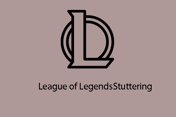 League of Legends gaguejando