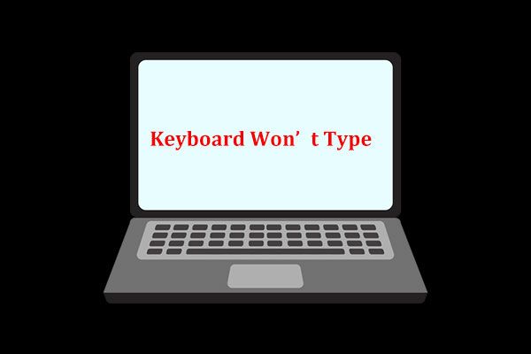 teclado não digita