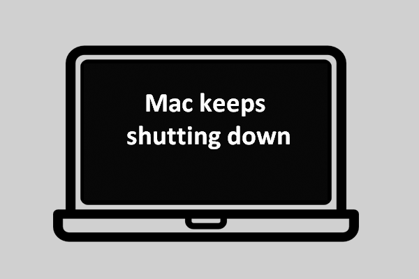 Mac fica desligando