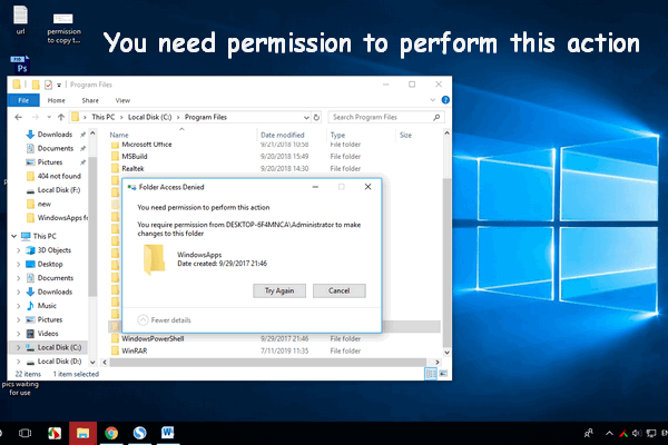 Fix Zugriff verweigert Windows Thumbnail