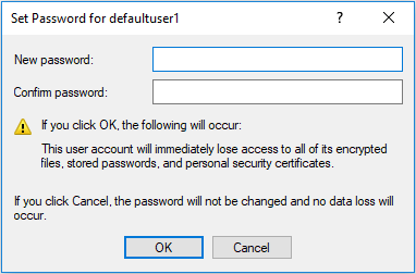 установить пароль для Windows 10