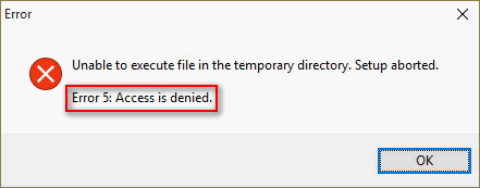 Невозможно выполнить файлы