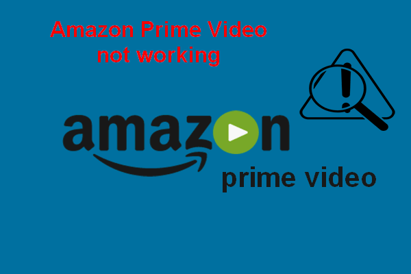 Amazon Prime Video não funciona