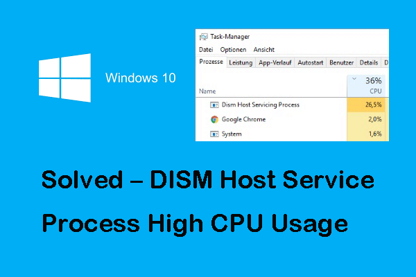 Processo de manutenção de host DISM