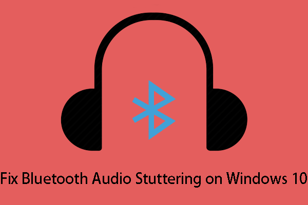 Bluetooth-lyd stammende Windows 10