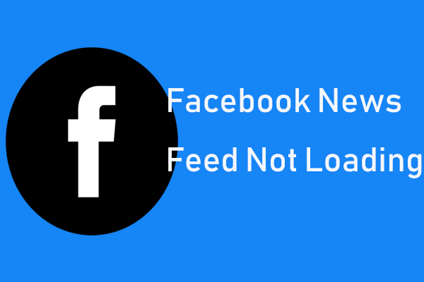 O feed de notícias do Facebook não carrega
