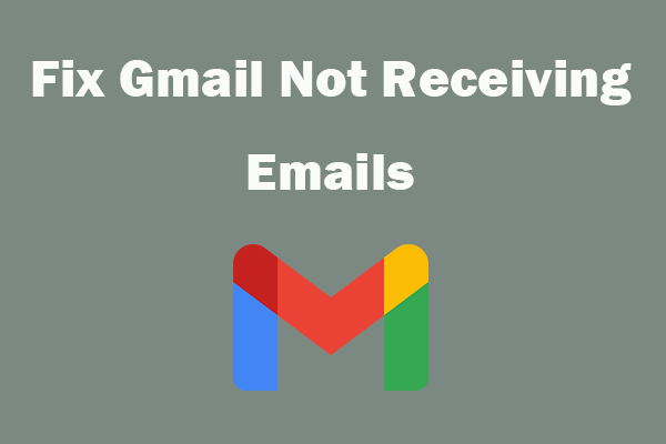 gmail ఇమెయిళ్ళను స్వీకరించడం సూక్ష్మచిత్రాన్ని పరిష్కరించండి