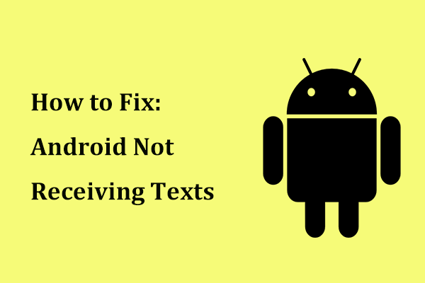 Android não está recebendo mensagens de texto