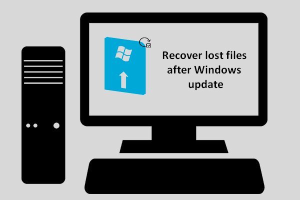 восстановить файлы после миниатюры обновления Windows