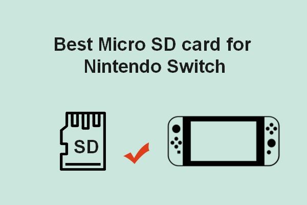 melhores cartões microsd nintendo switch miniatura