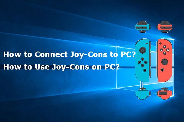 připojte Joy-Cons k PC