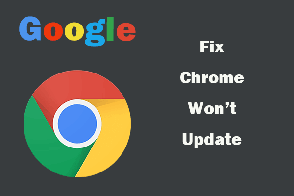 Chrome não atualiza