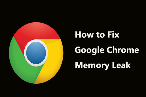 Vazamento de memória do Chrome