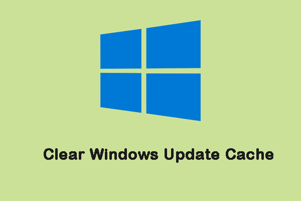limpar o cache de atualização do Windows