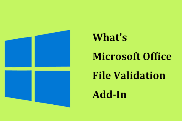 Suplemento de Validação de Arquivo do Microsoft Office