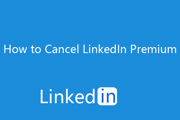 como cancelar a miniatura premium do LinkedIn