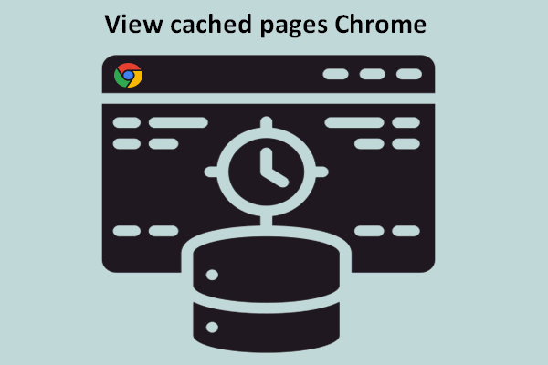 Ver páginas em cache do Chrome
