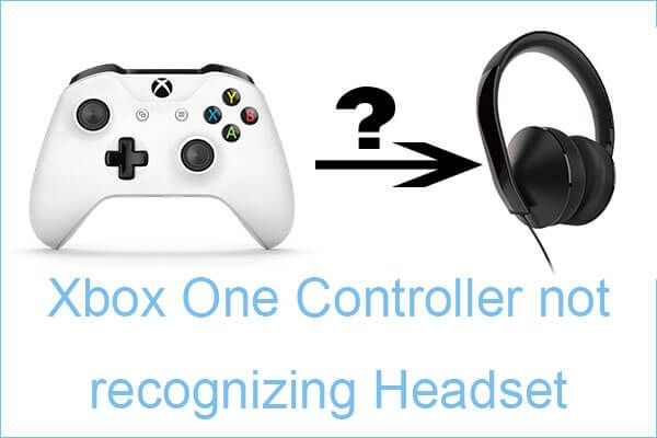 Xbox One -ohjain ei tunnista kuulokkeita