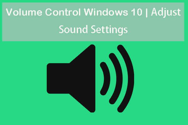 controle de volume do Windows 10