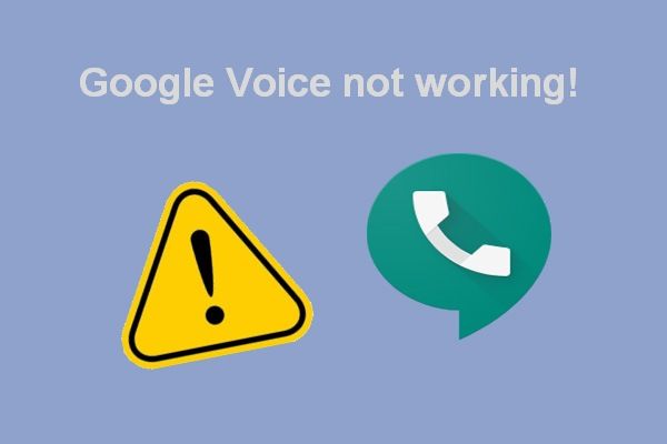 Google Voice não funciona