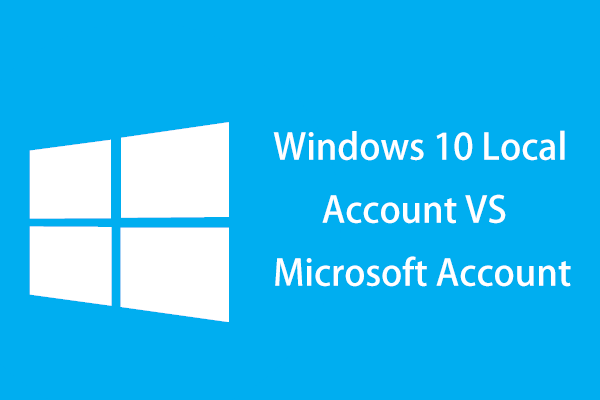 Conta local do Windows 10 x conta da Microsoft