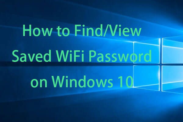 Windows 10 küçük resminde wifi şifresi nasıl bulunur