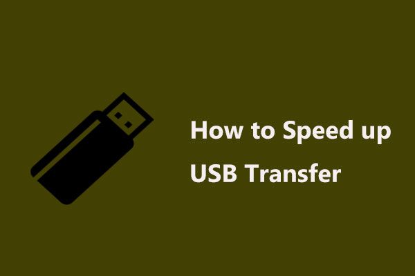 acelerar transferência USB