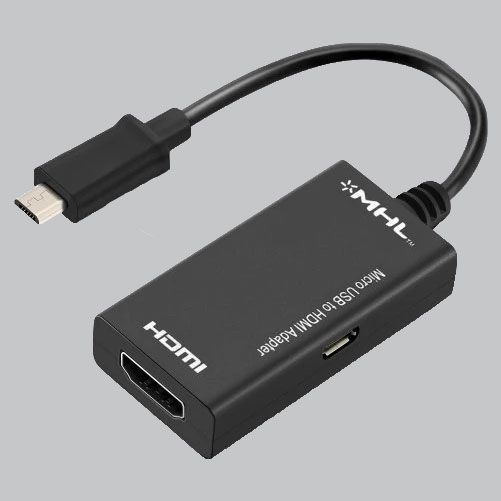 микро-USB в HDMI