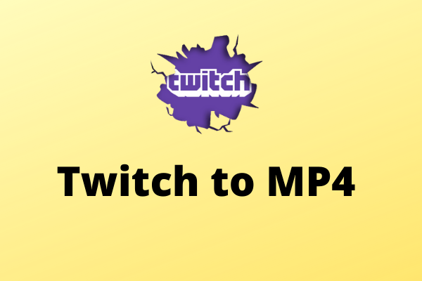 Twitch para MP4