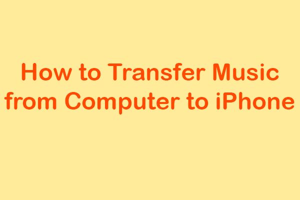 como transferir música do computador para a miniatura do iphone