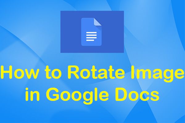 как повернуть изображение в Google docs