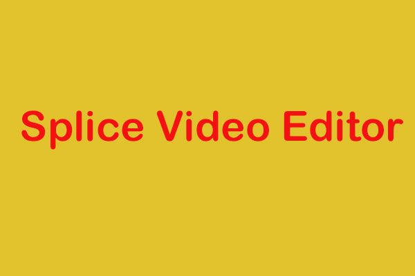 splice editor de vídeo