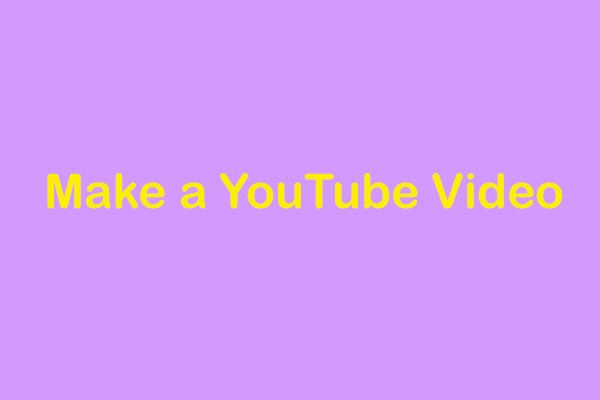 faça um vídeo no YouTube
