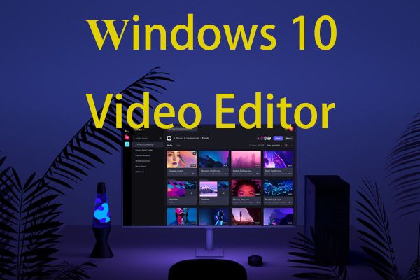 Editor de vídeo do Windows 10