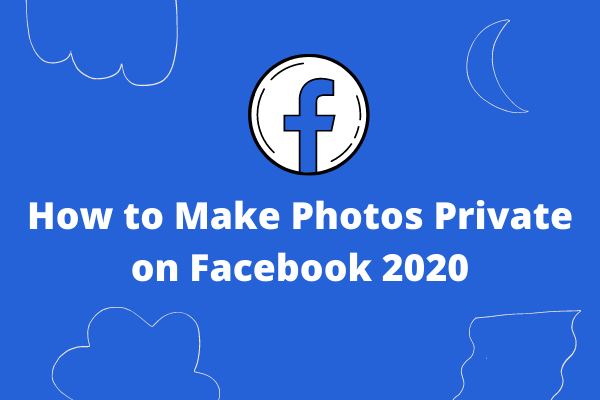 как сделать фотографии приватными на Facebook
