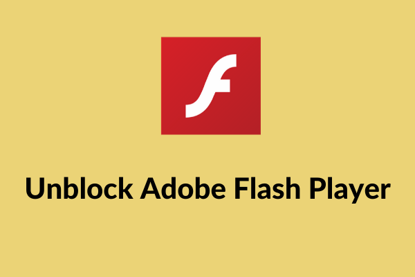 разблокировать Adobe Flash Player
