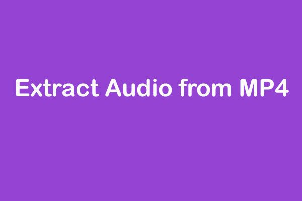 ekstrak audio dari MP4